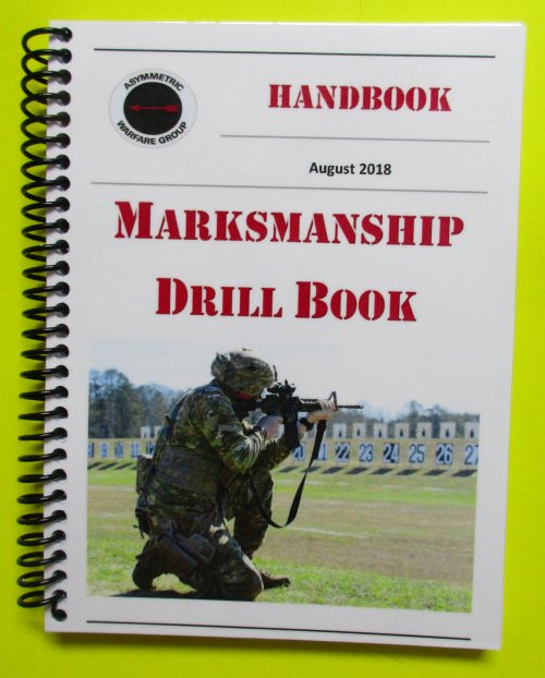 Marksmanship Drill Book Handbook - 2018 - BIG size